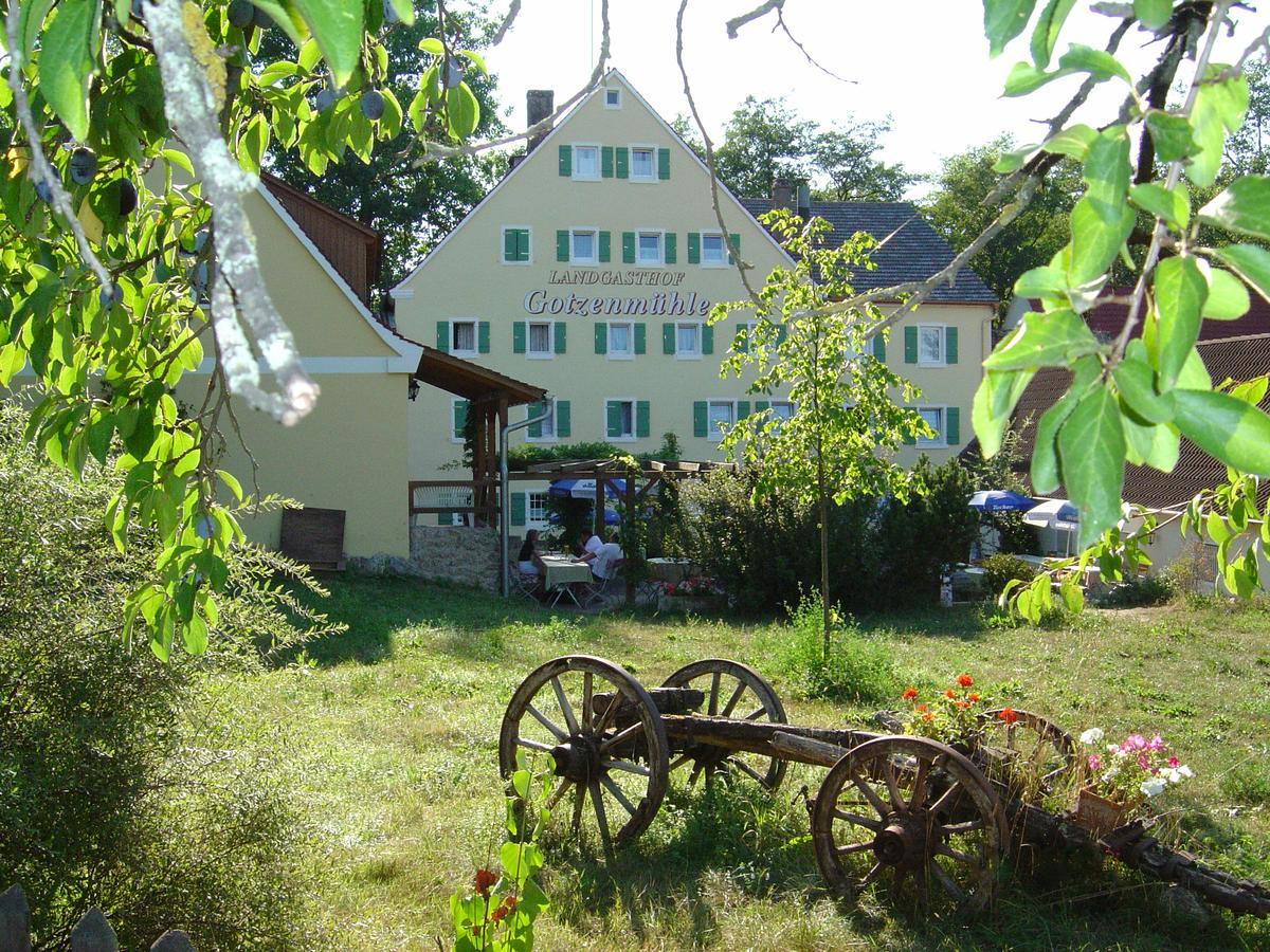 Landgasthof Gotzenmuhle Hotel Lichtenau  Exterior photo